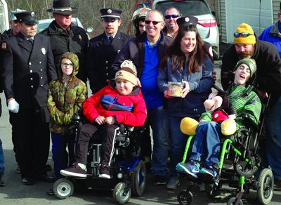 Cops, FDs help deliver Disney surprise to Gallupville boy