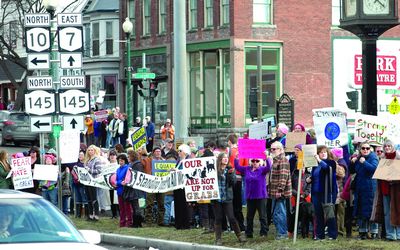 Cobleskill joins 2 million marchers