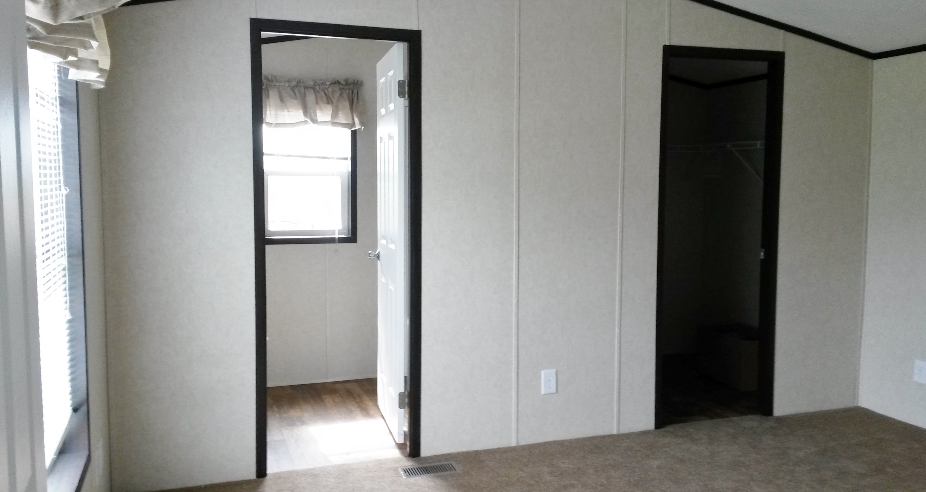Master bedroom and bath