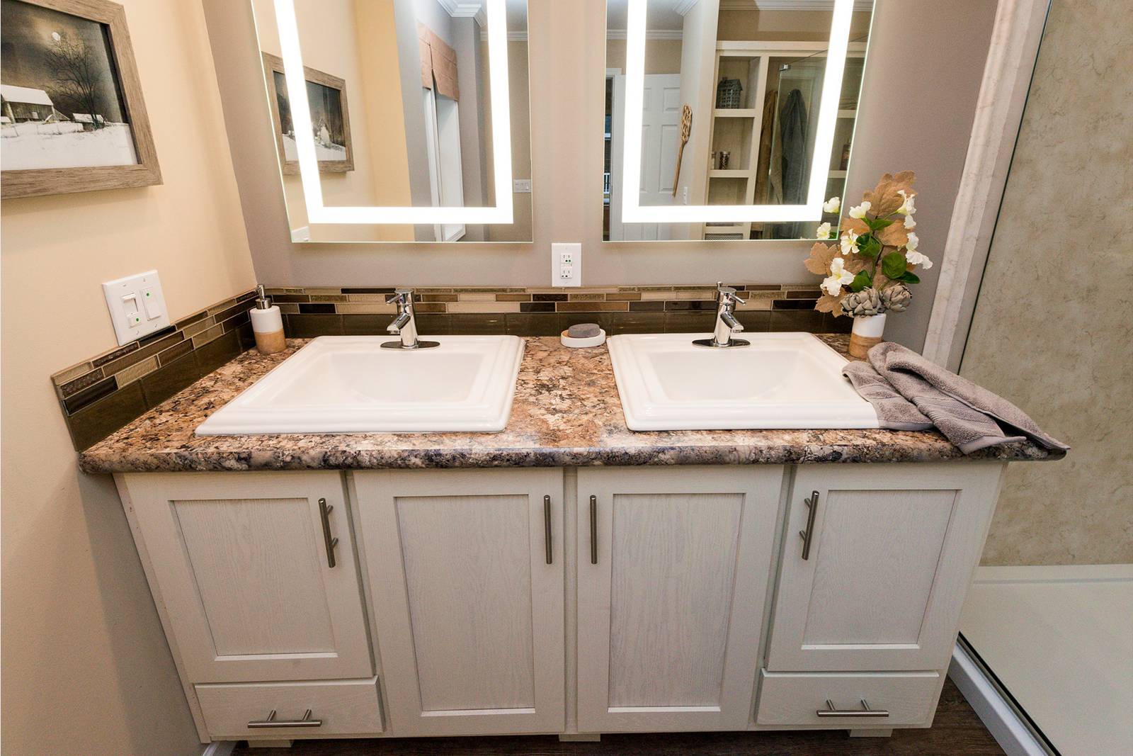 Master Bath From Show Model