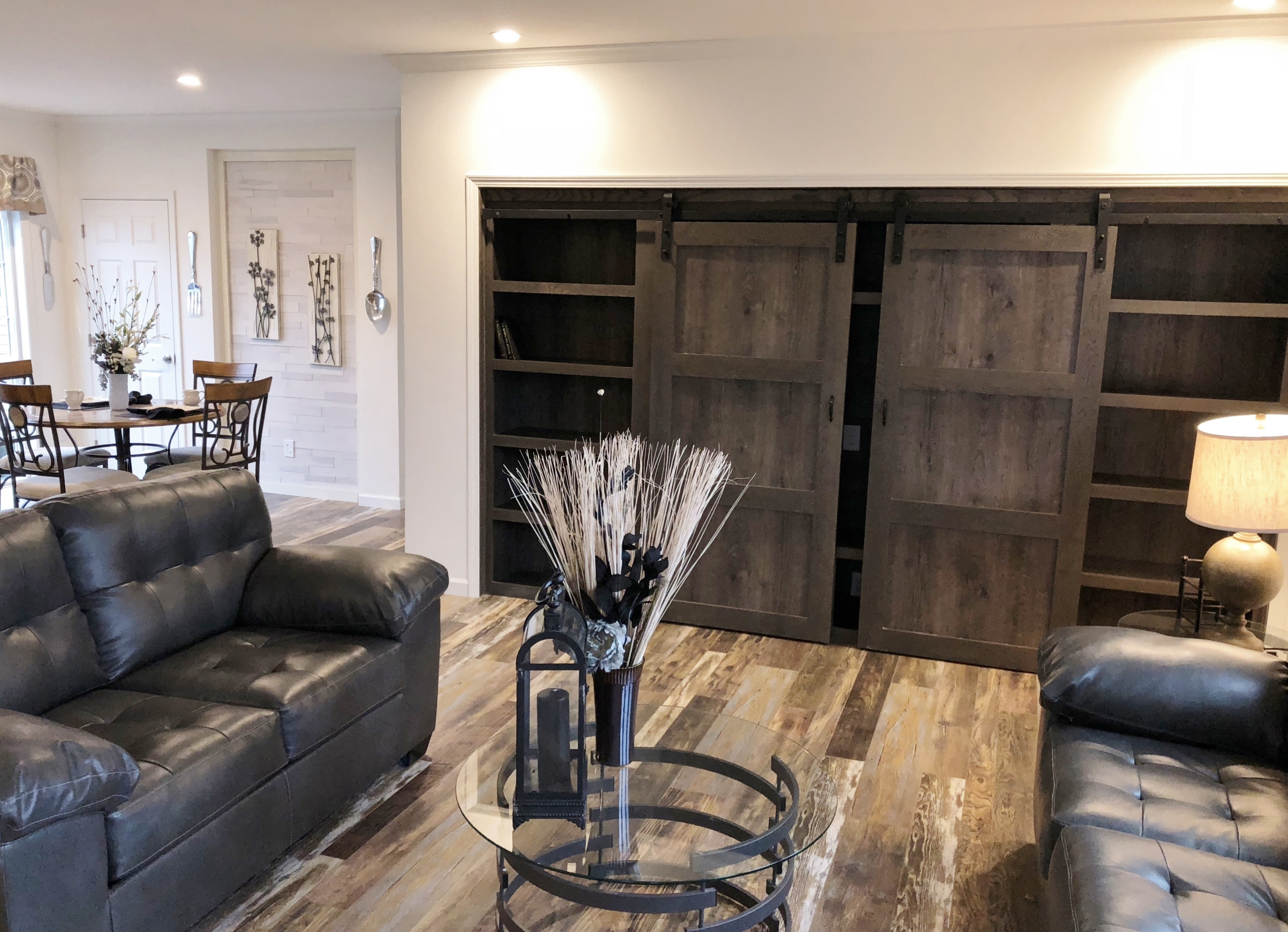 Entertainment Center as Displayed