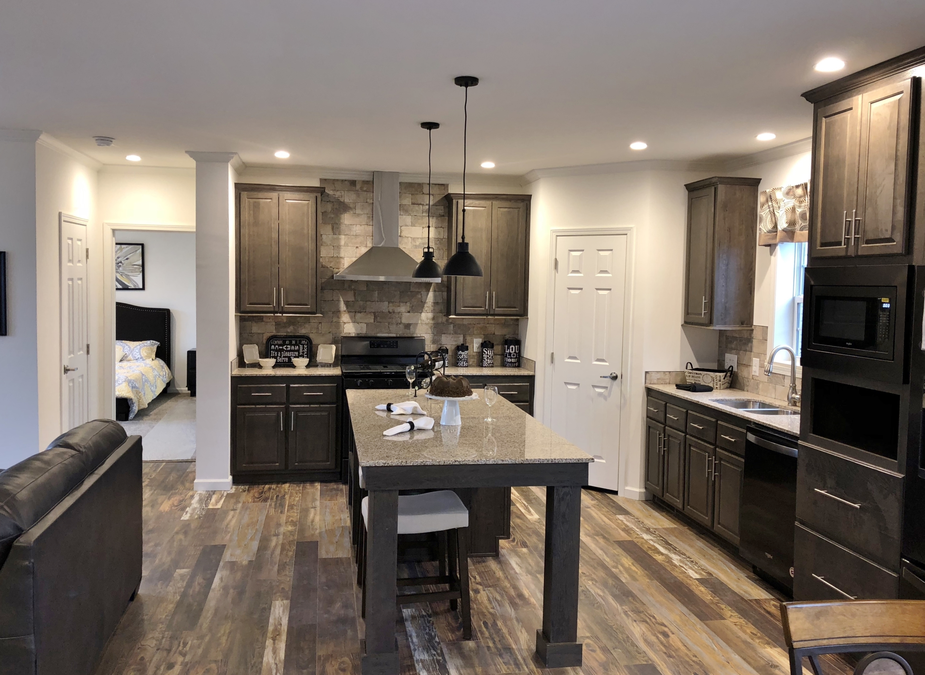 Granite Counters in Display Model