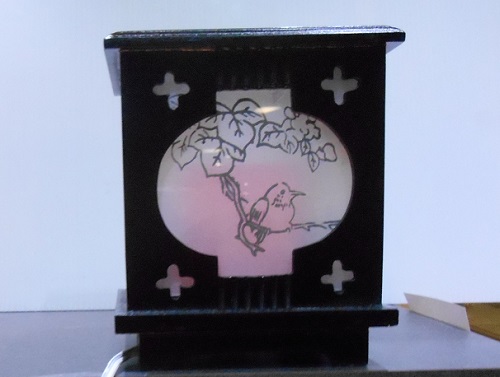 d-  Tart burner & oil warmer , electric wooden box night light D450