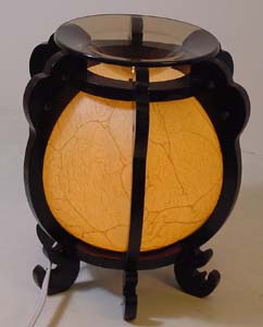 d-  Tart burner & oil warmer , electric wooden box night light D451
