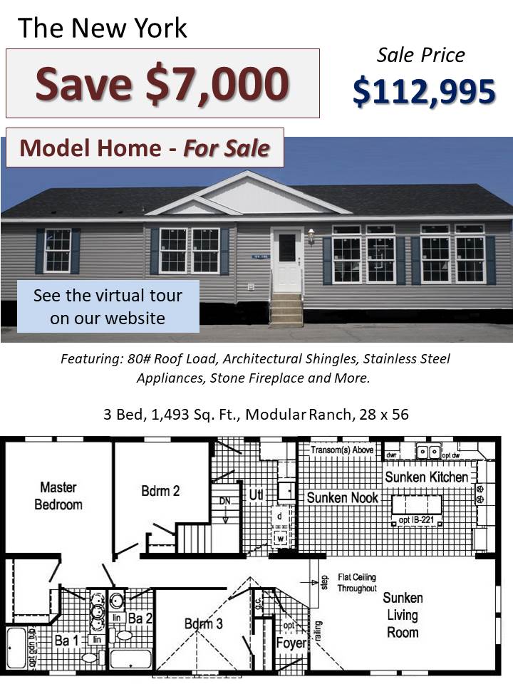 Manufactured, Modular, Doublewide, Mobile Homes American Homes NY
