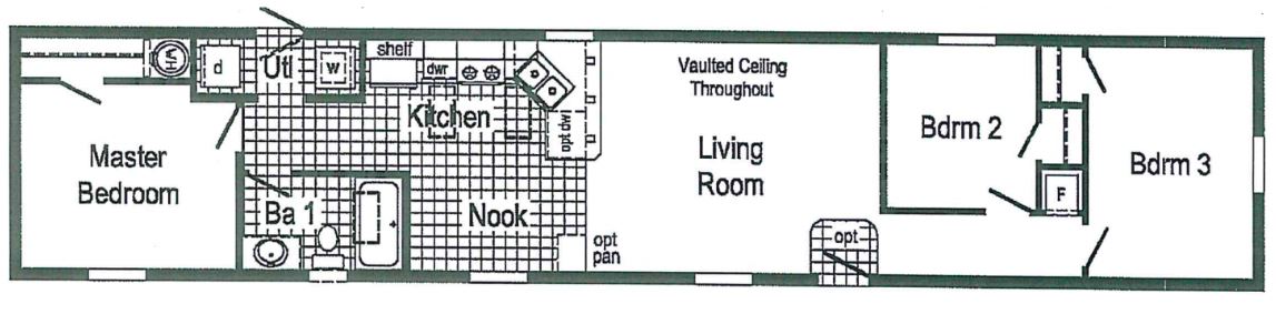 Our Single Section Homes American Home