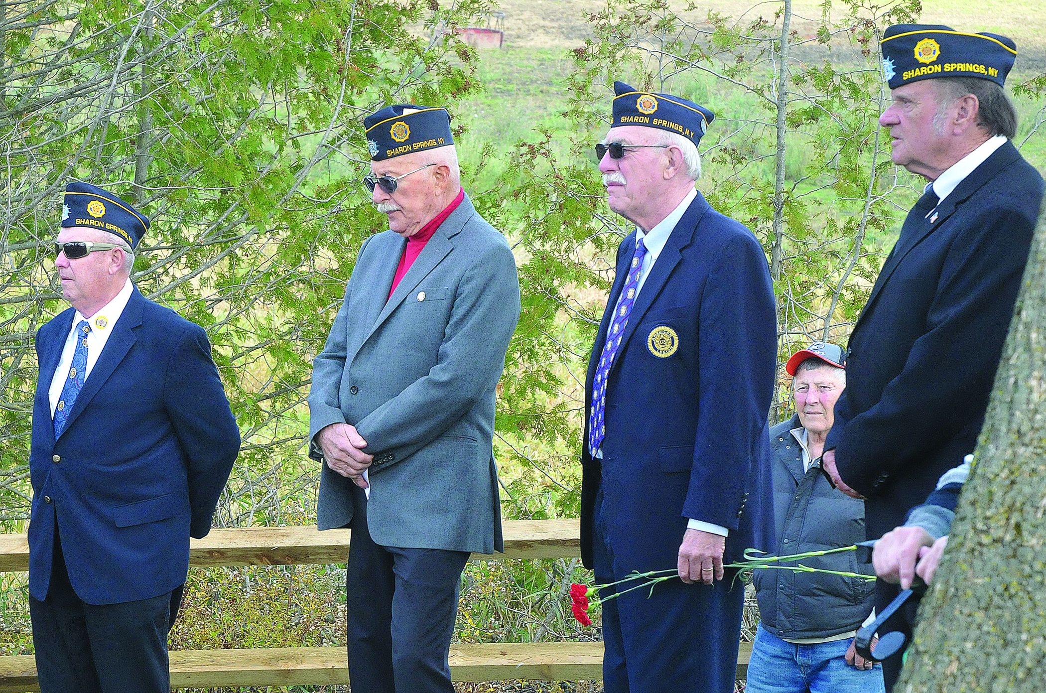 Legion dedicates reclaimed Revolutionary War cemetery