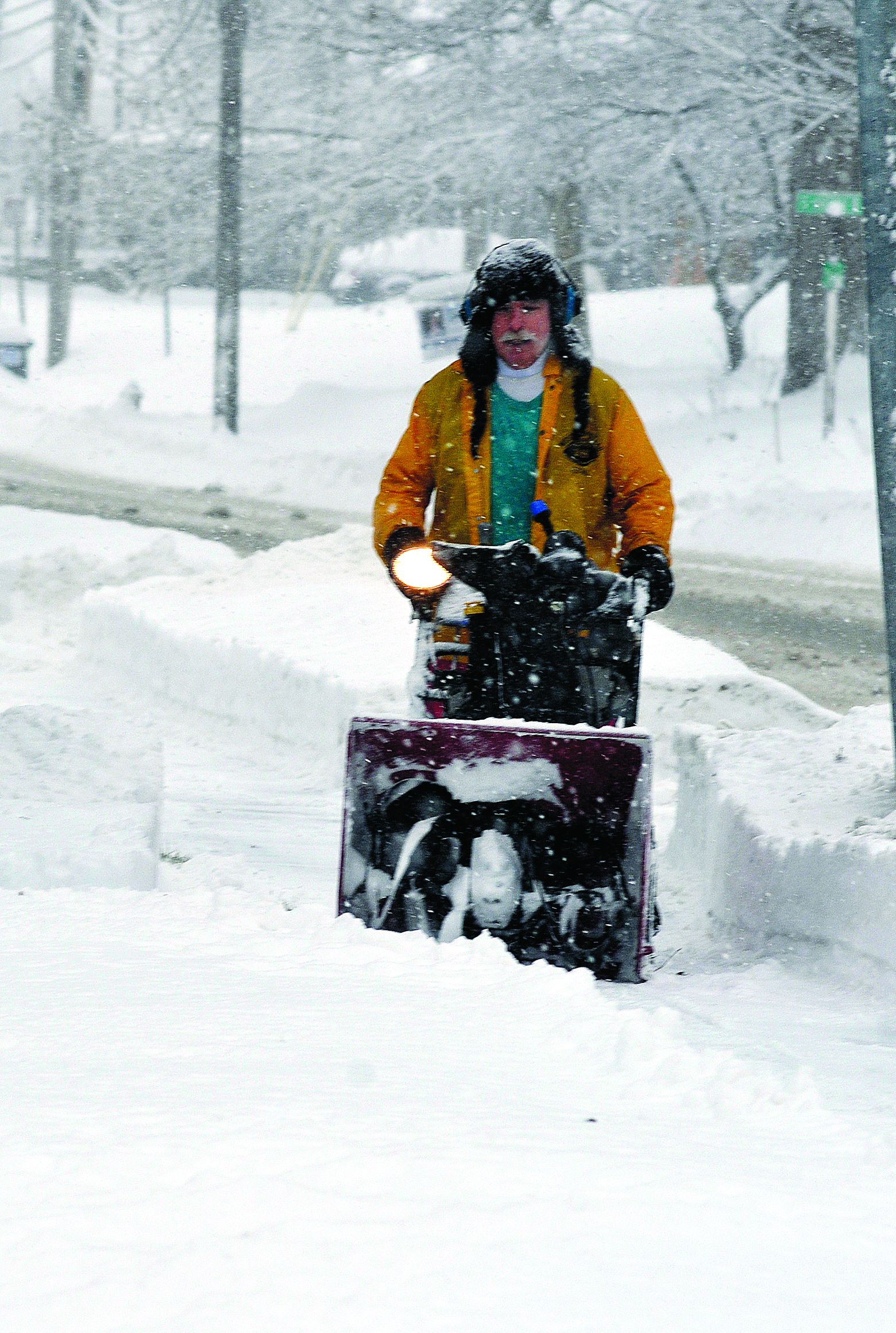 Winter arrives with a two-punch blast