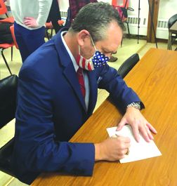 Oberacker sworn in as district