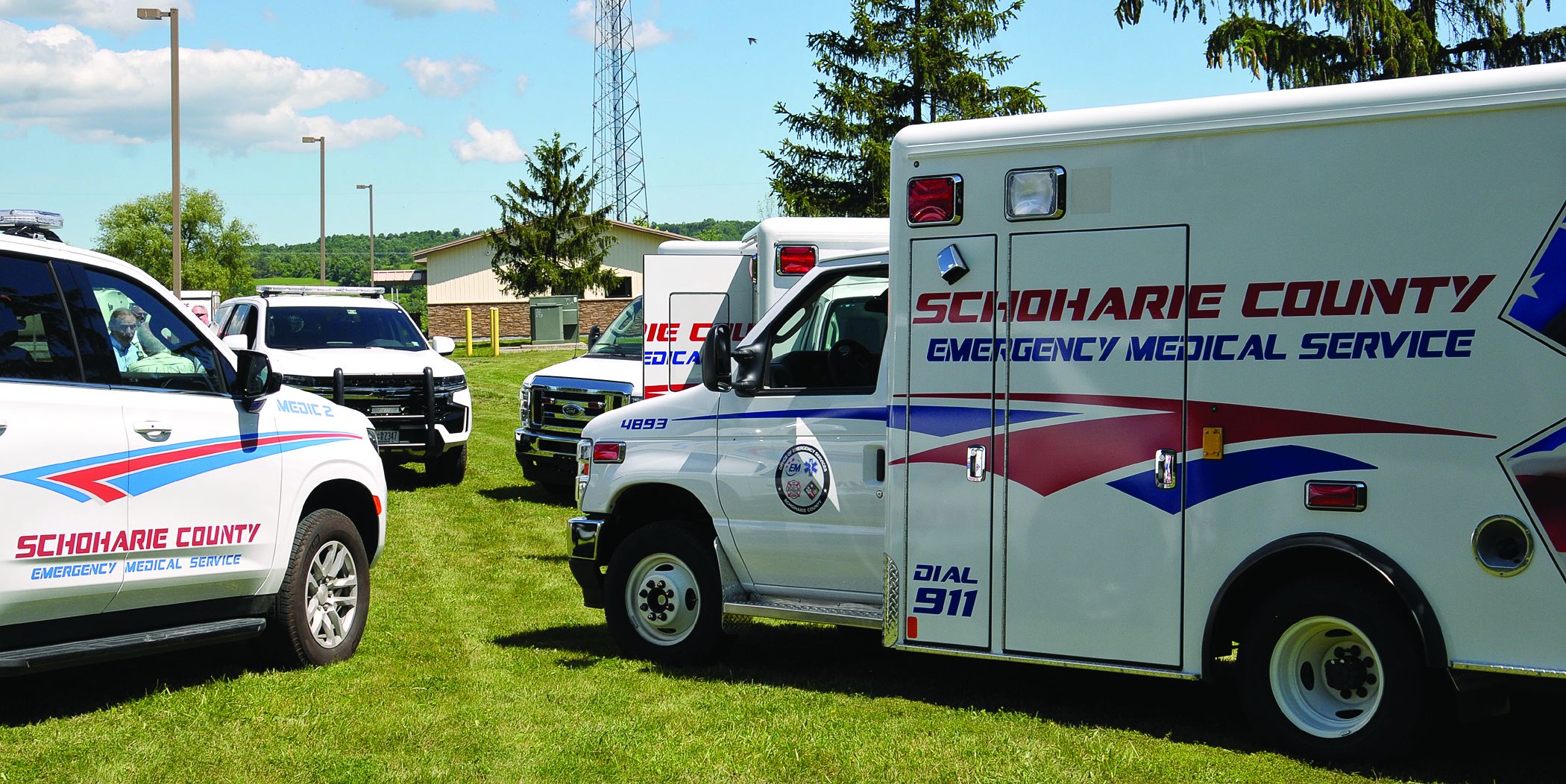 Ambulances, fly cars hit the road