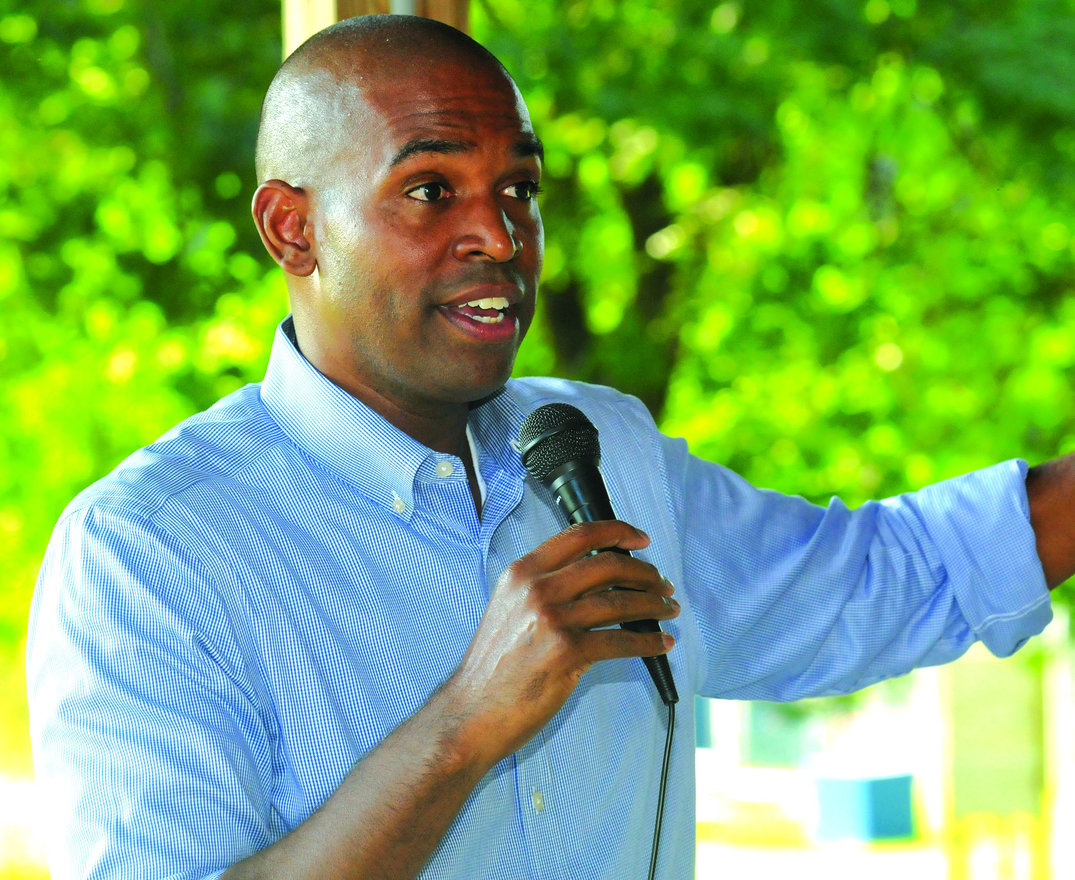 Delgado takes Q&A in Schoharie