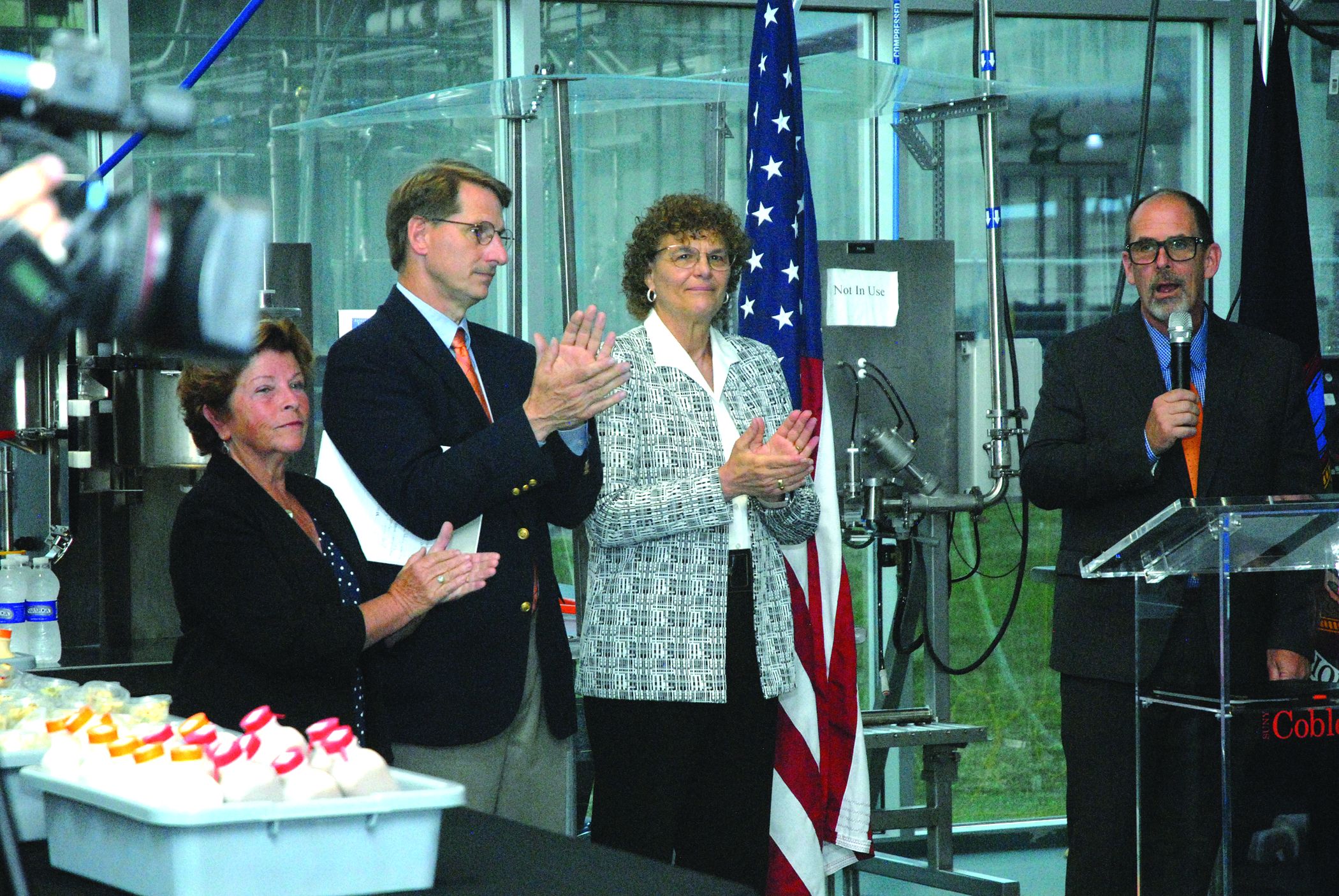 SUNY cuts ribbon on dairy processing plant