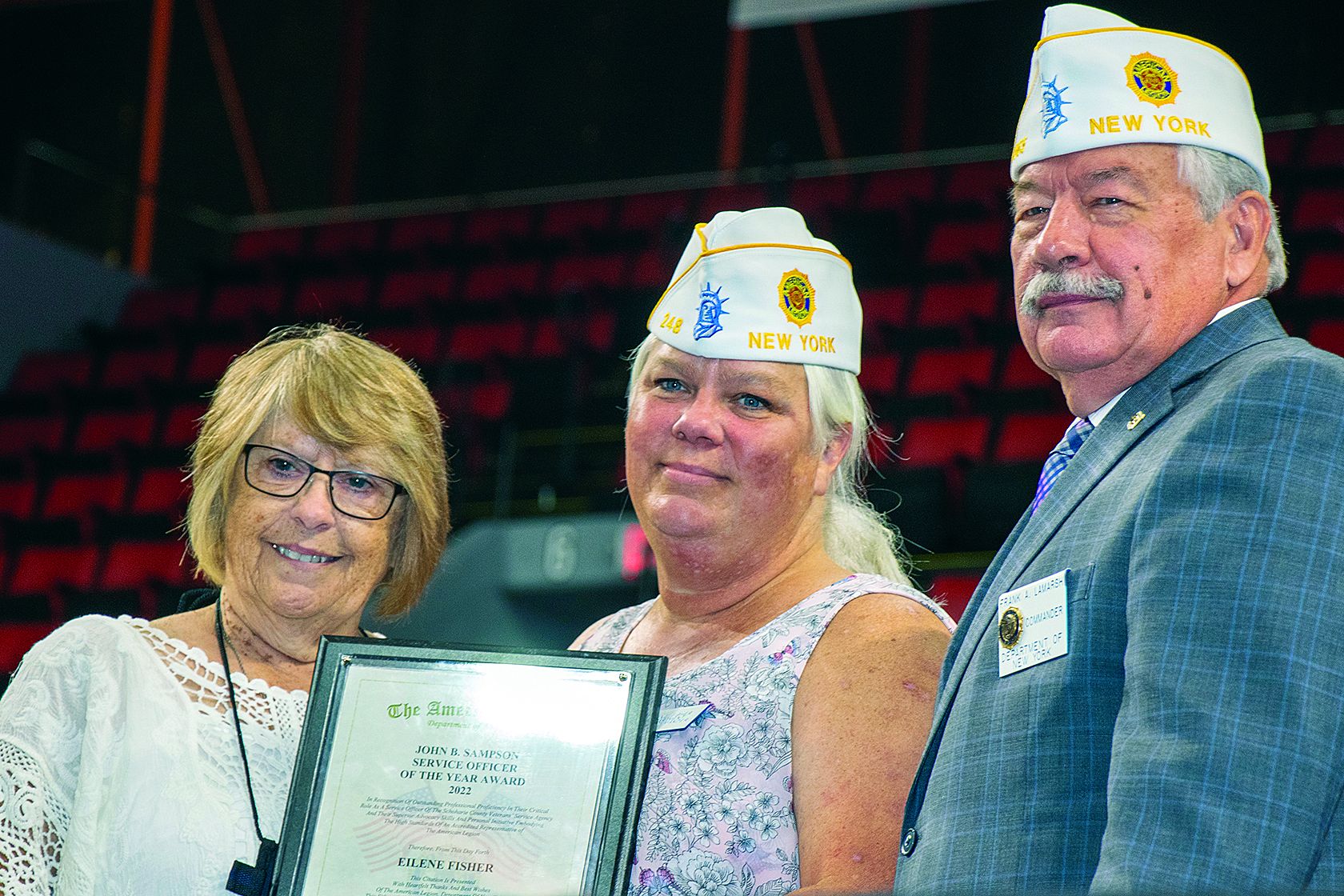 2 State Legion awards for Vets