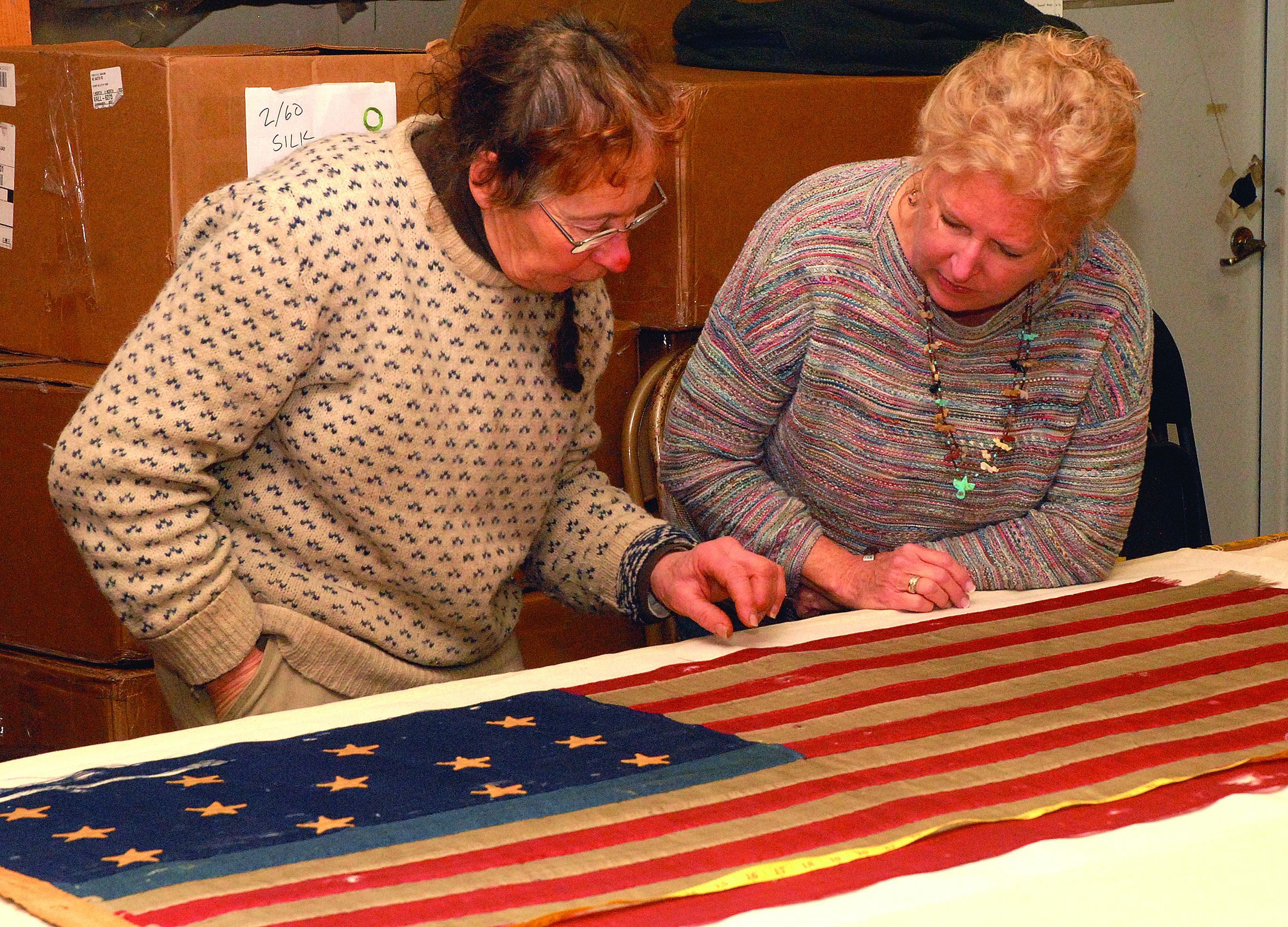 On the hunt for history: Flag still a mystery