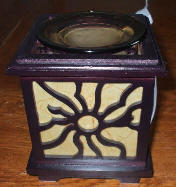 d- Tart burner & oil warmer , electric wooden box night light stw016