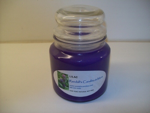 -- Soy Wax Candle All Natural  18 oz.  Jar