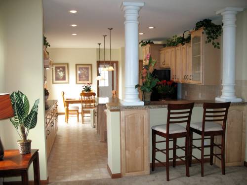 Great Room to Kitchen and Nook