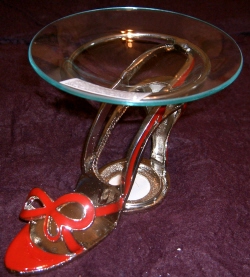 Shoes Tart Burner High Heel  Red  w/Bow 65017r