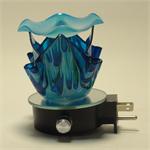 --- 708b Tart burner, oil warmer, nightlight blue