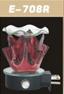 --- 708r Tart burner, oil warmer, nightlight red