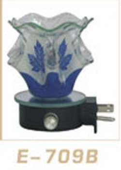 --- 709b Tart burner, oil warmer, nightlight blue