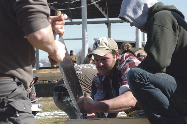 SUNY Woodsmen heat things up