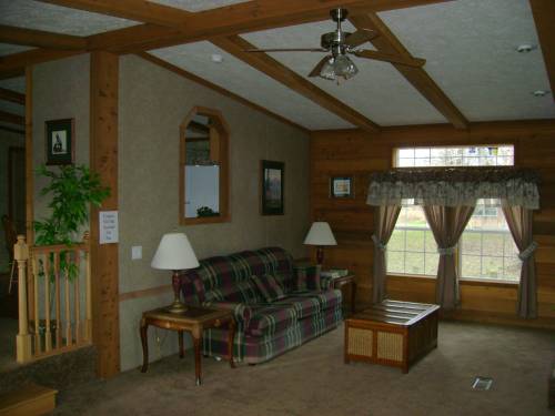 Cedar Beams at Great Room