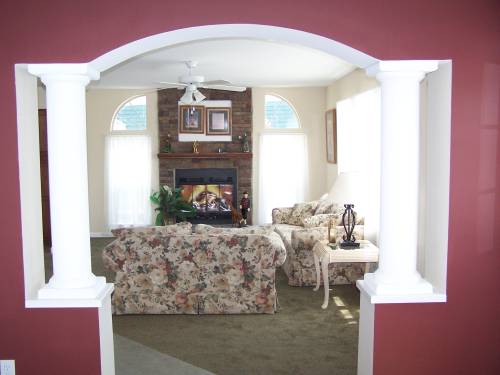 Foyer to Family Room