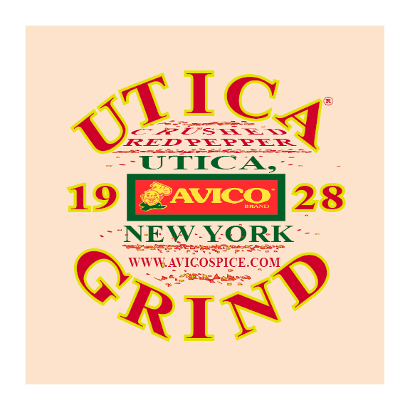 UTICA GRIND CLEAR CAR  WINDOW  STICKER
