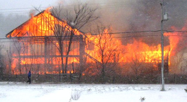 Esperance barn burns