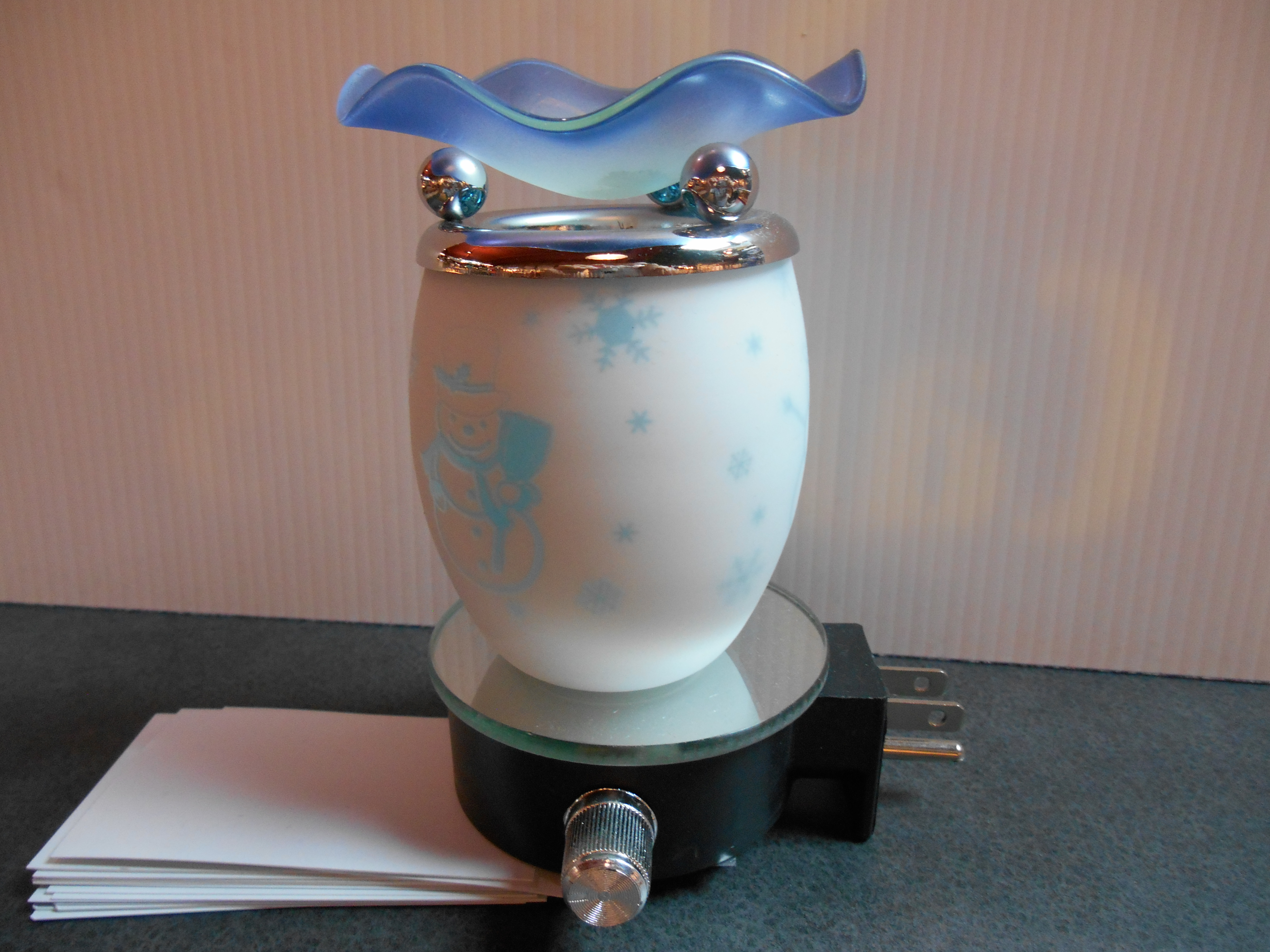 --- 730m Tart burner, oil warmer, nightlight mosaic round