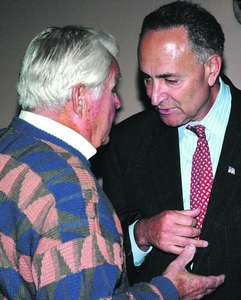 Schumer makes stop in Howes Cave
