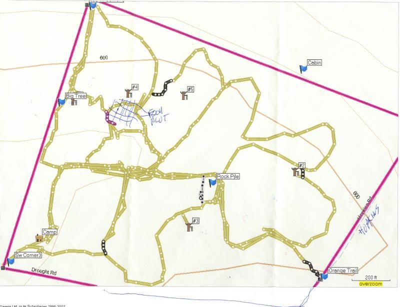 This 53 acre property is a sportsman�s paradise.  It is lots 1 to 7.  This lot is fully wooded with trails throughout the property as the map illustrates too.  They are easily accessed by ATV or tractor to keep that food plot producing crops for the deer and turkey.  It is located on the drought rd in Camden which is a dirt road that is maintained year around.  This is in the northern hunting zone for a long season, and is close to both Oneida Lake and the Salmon River for great fishing and water sports.