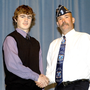 Johnstone wins 1st Legion speak contest