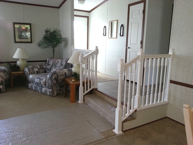 Front hall closet in foyer