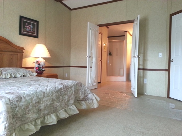 Space throughout the master suite