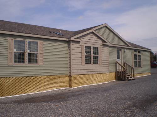 Vinyl shake accent on front