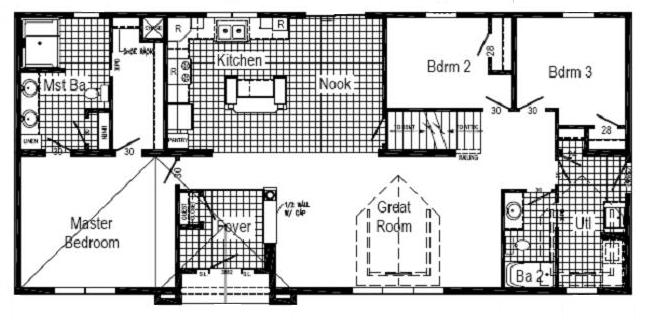 Floor plan as displayed.