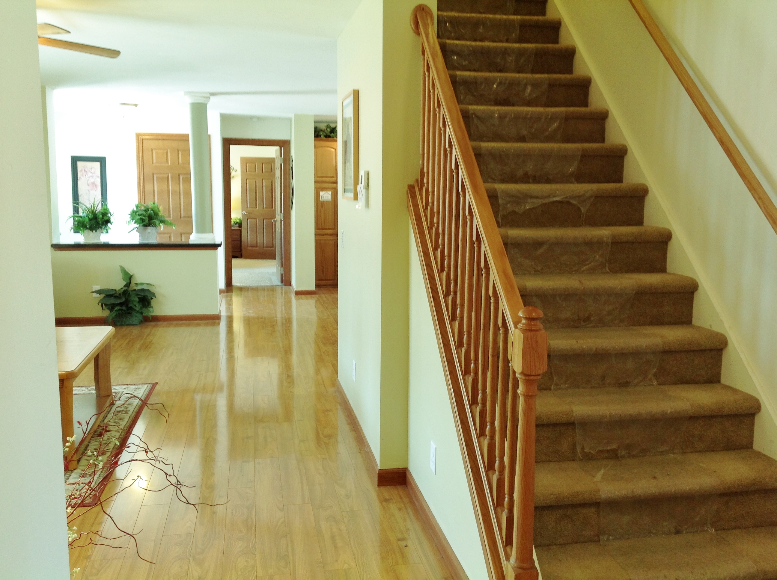 Master Suite on far end of house.