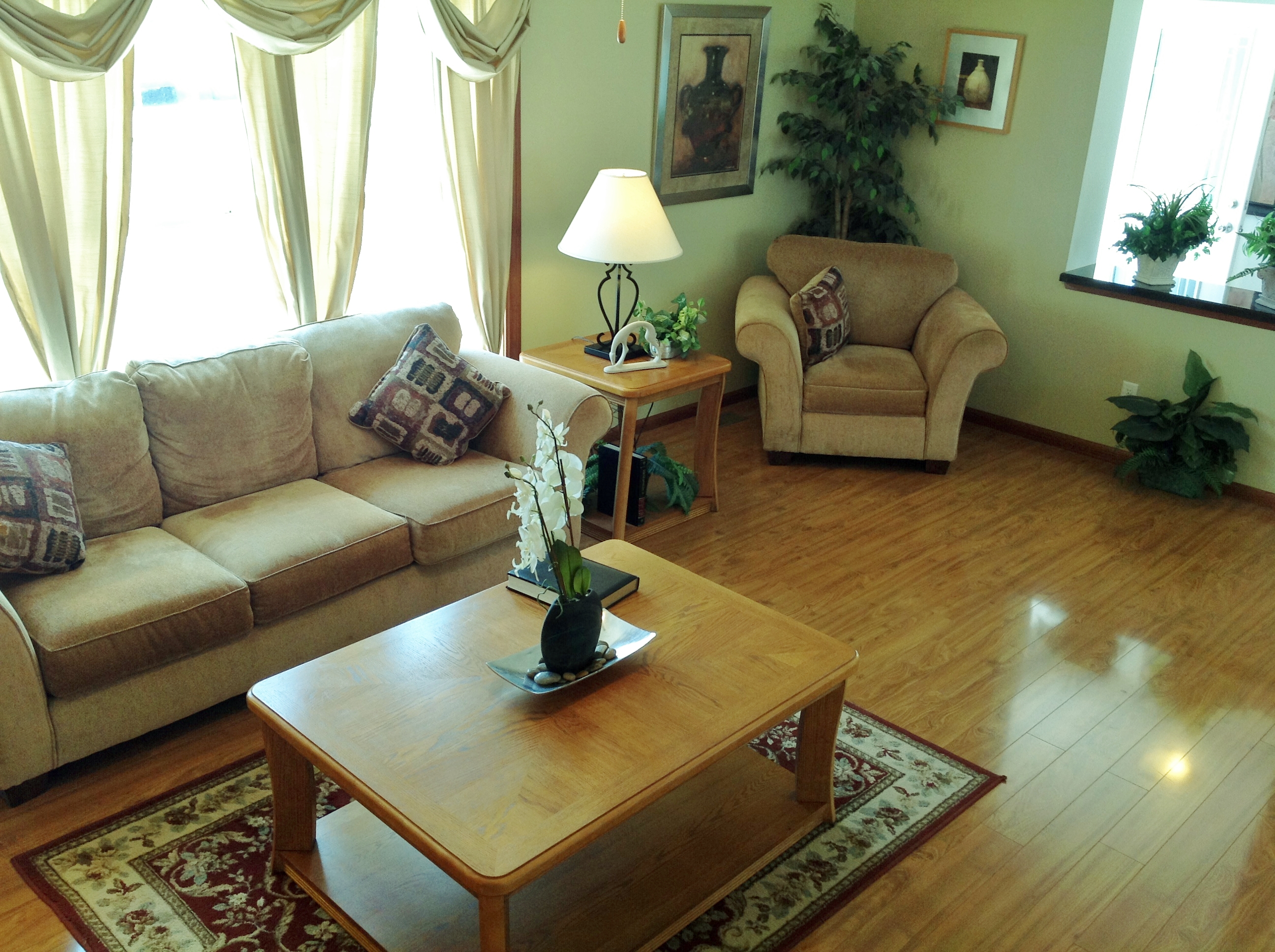 Living room.