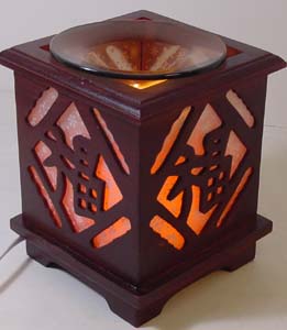 d- Tart burner, oil warmer, box electric diamond(dark) d482