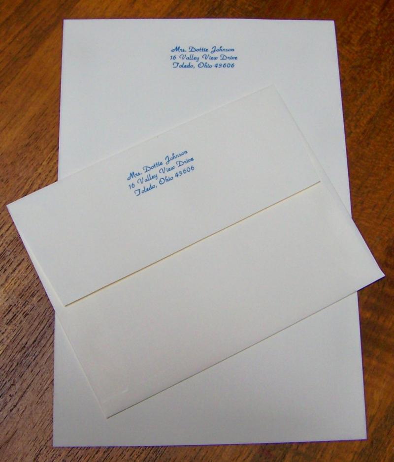 Social Stationery