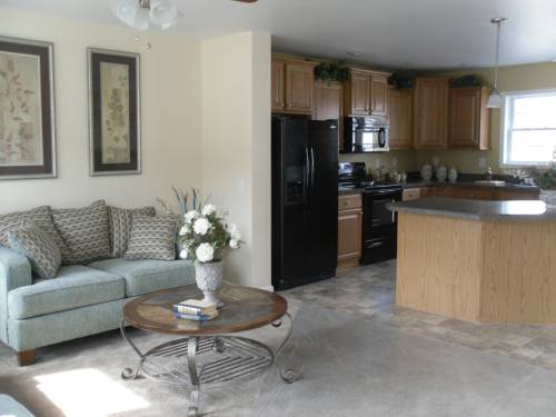 Family Room and Kitchen