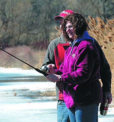 Trout waters should warm up soon