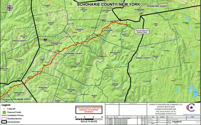 Constitution pipe arriving; FERC hearing 3/31