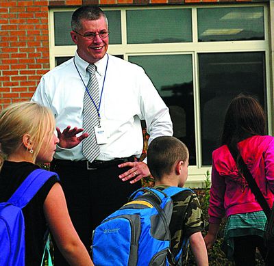 New C-R superintendent helps kick off new school year