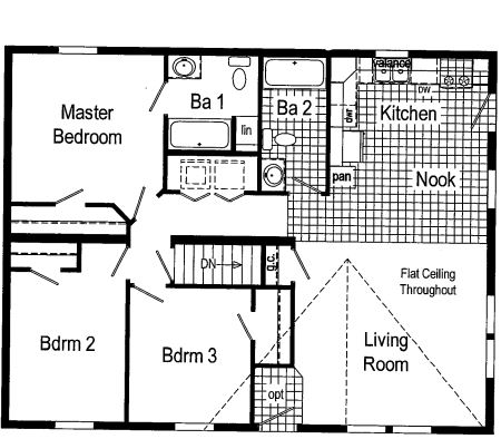 Floor plan as displayed