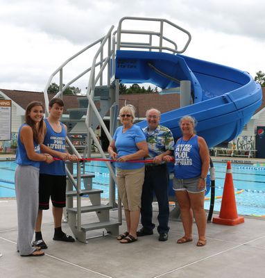 Cobleskill Pool reopens--with water slide