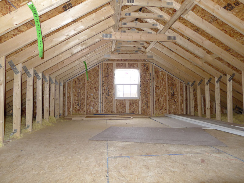 7/12 walk up attic - displayed in previous Truman