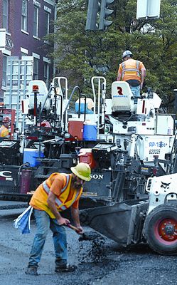 Main Street nears finish